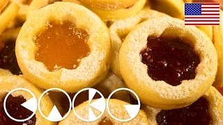 JAM COOKIES plus recipe [upl. by Trinl]