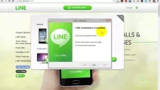 Download Line For PC  كيفية تحميل برنامج لاين للكمبيوتر [upl. by Pearlman704]