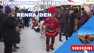 Jokkmokks marknad 2024  Renrajden [upl. by Kohsa]