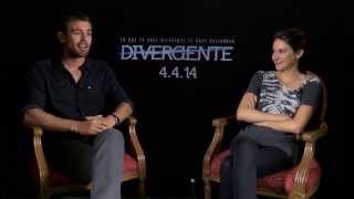 Shailene Woodley Theo James ComicCon interviews  cut 1 [upl. by Flann718]