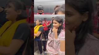 Lift Prank cute girl Reaction😂🤣 shorts comedy liftprank rinkuuu lift [upl. by Loralie217]