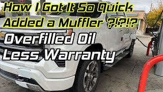 Engine Oil Concerns 2023 Silverado 30 Duramax LZ0 [upl. by Zimmer]