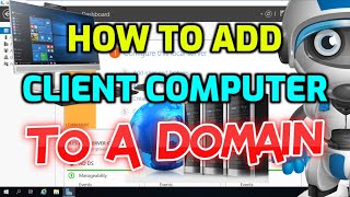 Adding Client Computer To A Domain  Windows Server 2019  Sachin Nimshan [upl. by Ahsan]