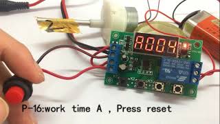 Programmable multifunctional DC 12V 4digit timer relay YYC2S Delinx [upl. by Mutz]