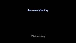 Ashe Moral of the Story  piano tutorial  shorts [upl. by Ruiz]