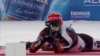 Biathlon World Cup 2016 stage 7  Mens SPRINT race [upl. by Etnoval]