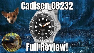 Cadisen C8232 Aqua Diver Automatic Watch Review [upl. by Chalmers597]