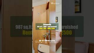 Fully Furnished 2BHK Apartment for Rent in Edapally Near Amritha Hospital [upl. by Nnylidnarb]