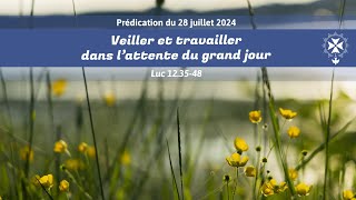 Veiller et travailler dans l’attente du grand jour Luc 123548 [upl. by Eelinnej]