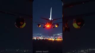 P6  Airport Japan ✈️🇯🇵 飛行機 飛行機夜景 夜景 airport airportjapan✈️🇯🇵 travel place [upl. by Kiki]