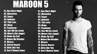 The Best Of Maroon 5  Maroon 5 Greatest Hits Full Album 2024 [upl. by Daegal]