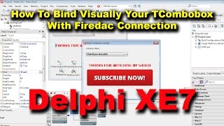 How To Bind Visually Your TCombobox With Firedac Connection [upl. by Enahpad375]