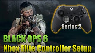 Black Ops 6 Xbox Elite Controller Setup SERIES 2 Best Settings [upl. by Dreeda]