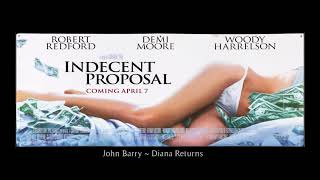 John Barry  Diana Returns  Indecent Proposal [upl. by Legir]