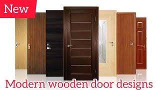 Top 50 modern wooden door designs for home interior design  modern door design ideas [upl. by Kremer]