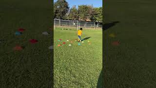 Stabilityamp Dribbling⚽️🦶🏿•Follow artemsoccercoach 🎥 for moreSave for later✅soccer [upl. by Cahan]