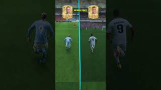 Haaland vs Mbappe Speedtest haaland mbappe fc25 eafc25 fifa25 [upl. by Zack393]