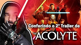 Star Wars The Acolyte  React do 2º trailer [upl. by Vinnie193]