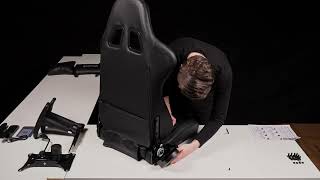 Paracon RGB Gaming Chair  Assembly Instructions [upl. by Nylirehs]