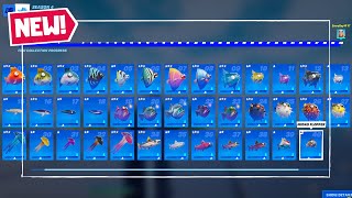 All 23 FISH locations in Fortnite Season 3  Vibin  Complete Fish Collection [upl. by Sanbo]