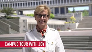 Join SFU President Joy Johnson for a tour of Burnaby campus [upl. by Matthias]