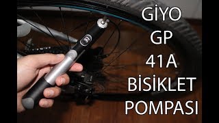 GİYO GP 41A BİSİKLET POMPASI İNCELEMESİ [upl. by Anelyak300]