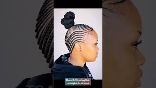 Beautiful Braiding Hair Hairstyles for Women shorts hairstyles protectivestyles braids [upl. by Hans141]