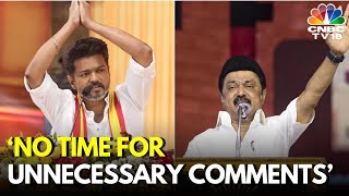 Tamil Nadu CM MK Stalin Takes A Jibe At ActorPolitician Vijay  Tamil Nadu News  Vijay TVK Party [upl. by Teddy]