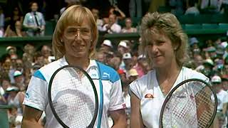 Martina Navratilova vs Chris Evert 1987 Wimbledon Semifinal [upl. by Ear]