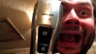 Philips QC5380 QC538080 PowerPro Test drei Tage Bart shaver test three day beard [upl. by Verbenia]