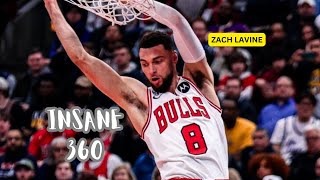 INSANE 360 SLAM DUNK BY THE HIGH FLYING ZACH LAVINE [upl. by Elleval]