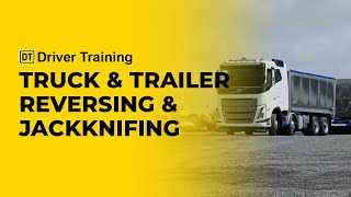 Truck and trailer reversing training course [upl. by Bronk]