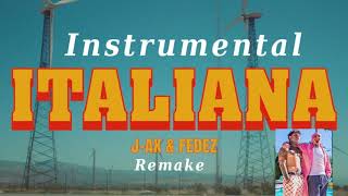 JAX amp Fedez  Italiana Instrumental [upl. by Hedi]