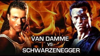 Van Damme VS Arnold Schwarzenegger  Fan Edit [upl. by Domonic]