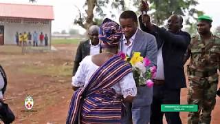 Visite du chef de lEtat SEM Faure GNASSINGBÉ à Bafilo [upl. by Jeraldine]