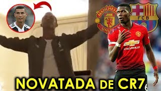 NOVATADA DE CRISTIANO RONALDO  MOURINHO REVELA EL FUTURO DE POGBA [upl. by Anayeek]