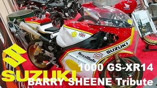 SUZUKI 1000 GSXR 14 project built with spare parts Barrysheen Tribute [upl. by Divadnoj]