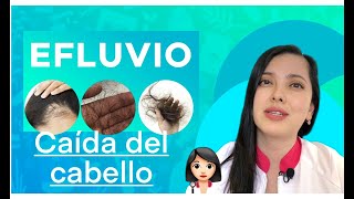 ¿Caída intensa de cabello Dermatóloga te cuenta sobre el efluvio telógeno [upl. by Arola]