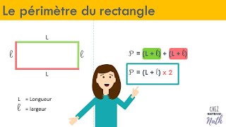 Le périmètre du rectangle [upl. by Aciram]