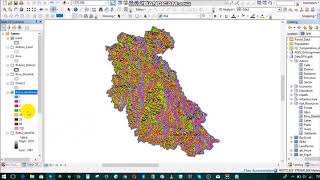 Watershed Delineation with DEM in ArcGIS [upl. by Tristas]