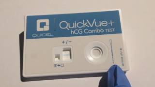 URINE PREGNANCY LIVE TEST  Quick Lab test [upl. by Akanke656]