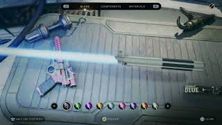 Anakins Lightsaber Jedi Survivor Build [upl. by Vergos459]