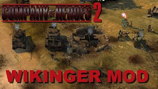 Company of Heroes 2 Wikinger Mod Playing with British Part 2 [upl. by Fesuy]