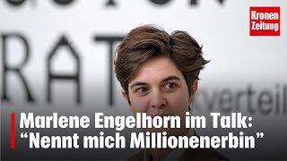 Marlene Engelhorn quotNennt mich Millionenerbinquot  kronetv NEWS [upl. by Yajnas598]