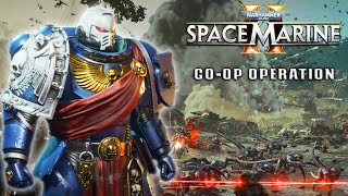 Ultramarines STERNGUARD VETERAN vs TYRANIDS  Warhammer 40k Space Marine 2 [upl. by Aihsat86]