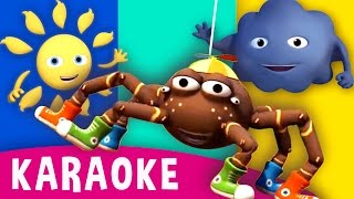 Itsy Bitsy Spider  Incy Wincy Spider  Karaoke Kids Songs amp Nursery Rhymes [upl. by Duester14]