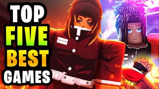 THE 5 BEST NEW Roblox Demon Slayer Games Of 2024 MUST SEE [upl. by Nagaek555]