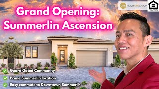 Brand New Summerlin Las Vegas Single Story Home  Pulte Homes Ascension [upl. by Maris329]