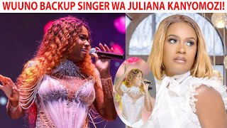 LUNO Wuuno Backup Singer Wa Juliana Kanyomozi Ayimba Nga Juliana Kanyomozi Yenyini [upl. by Nyvets]