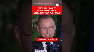 PKW odrzuciło sprawozdanie PiS Andrzej Duda ostro decyzji Wypaczenie demokratycznych reguł [upl. by Auoy]